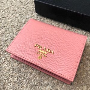 Small Saffiano Leather Wallet by PRADA 💕